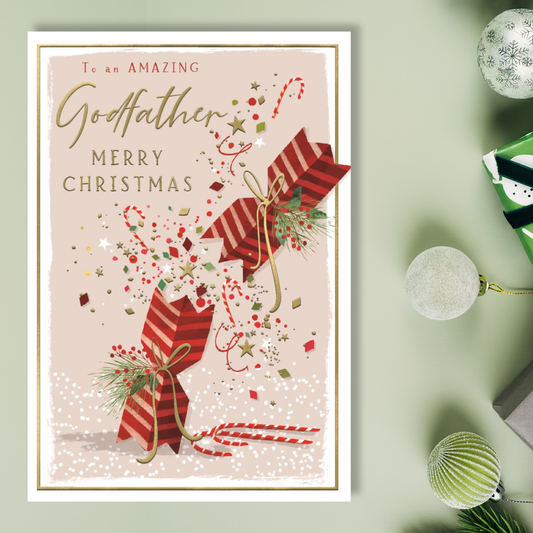 Godfather Christmas Card - Skylight Cracker