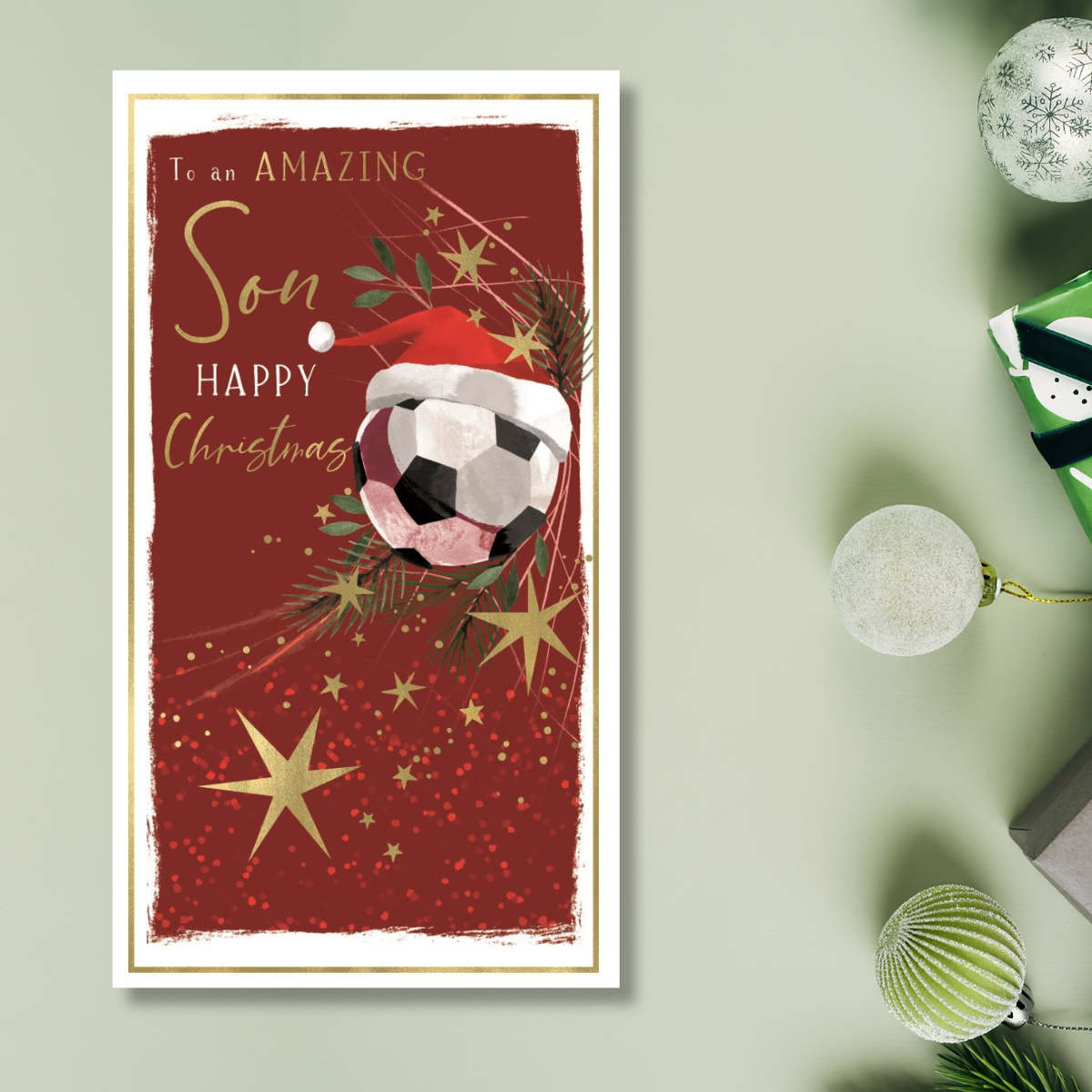 Son Christmas Card - Skylight Football