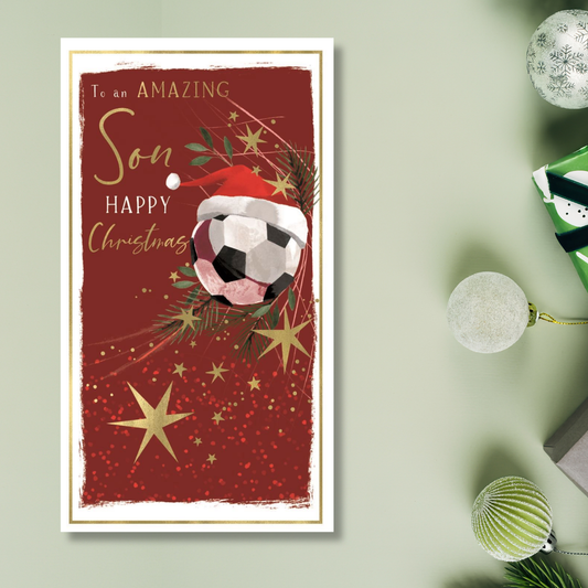 Son Christmas Card - Skylight Football