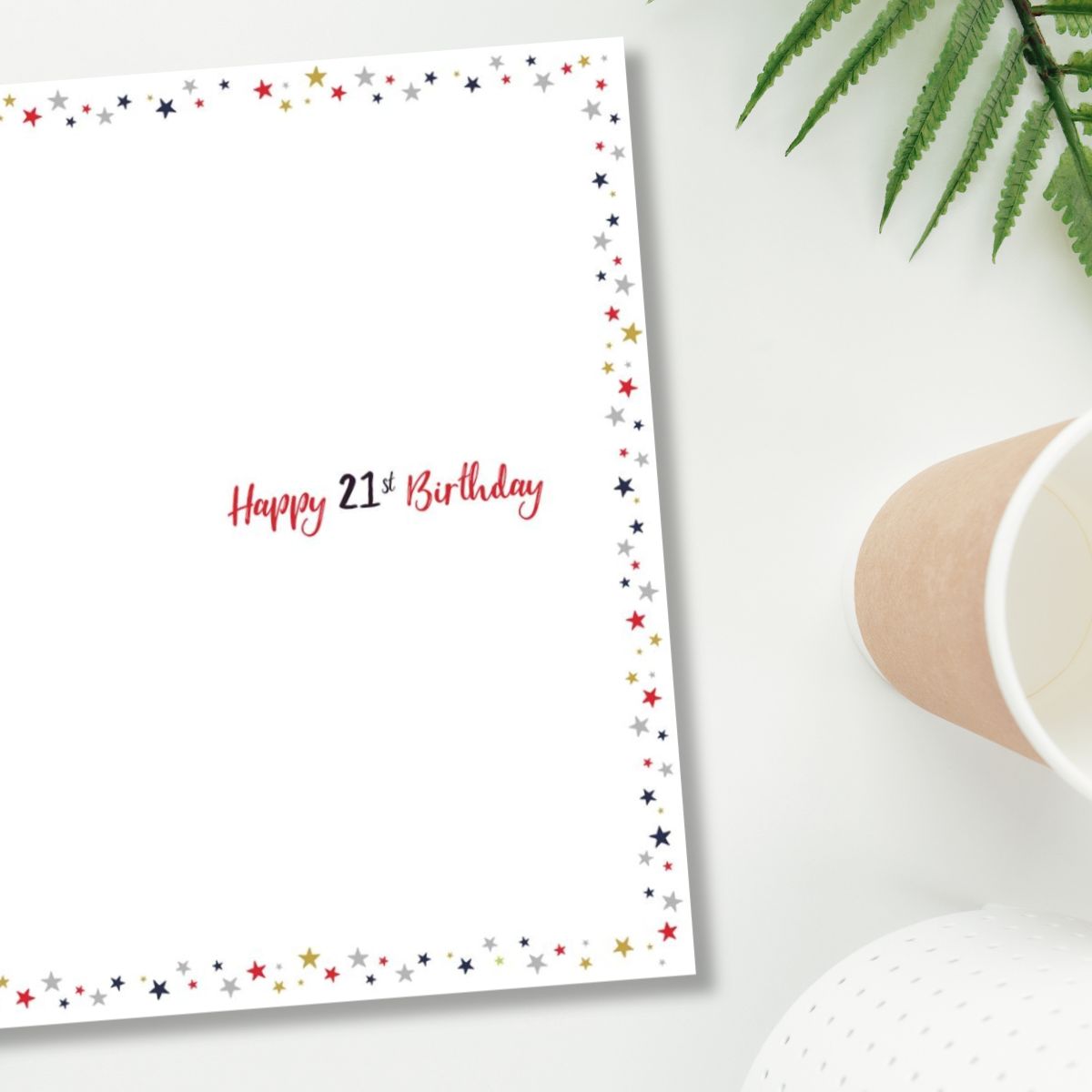 21st Birthday Card - Giddy Up