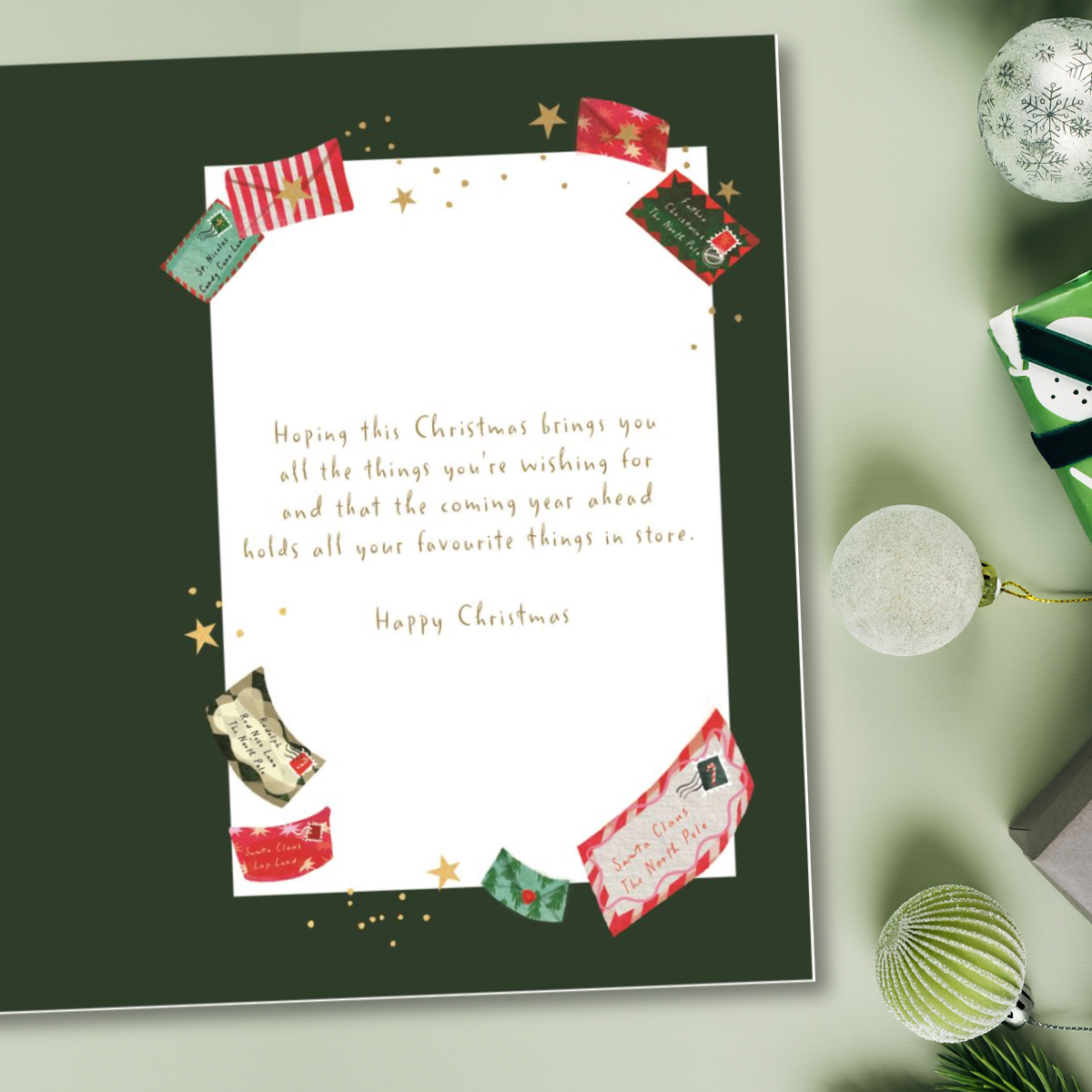 Friend Christmas Card - Big World Little Things Postbox