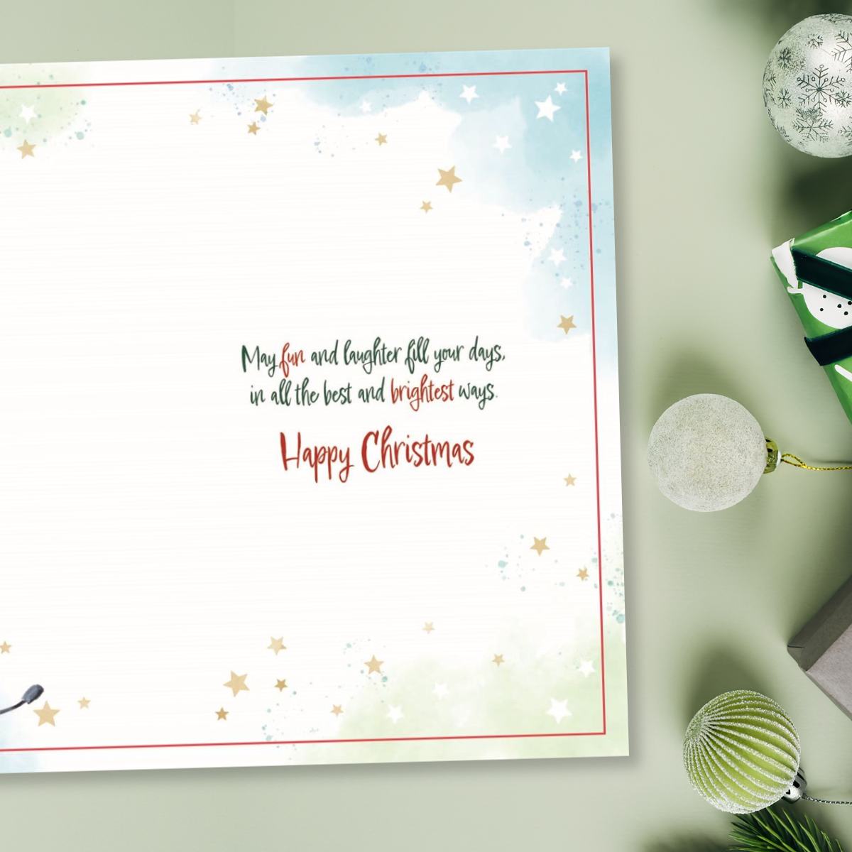 Brother Christmas Card - Gamer