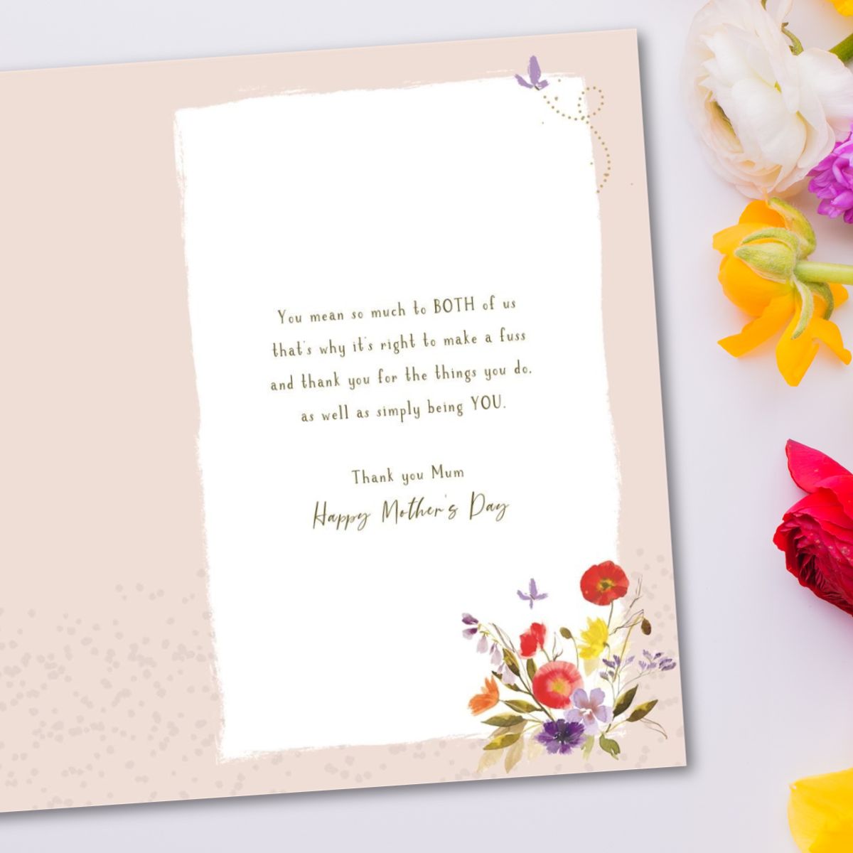 Mum From Your Son & Daughter-In-Law Mother's Day Card - Skylight Vase