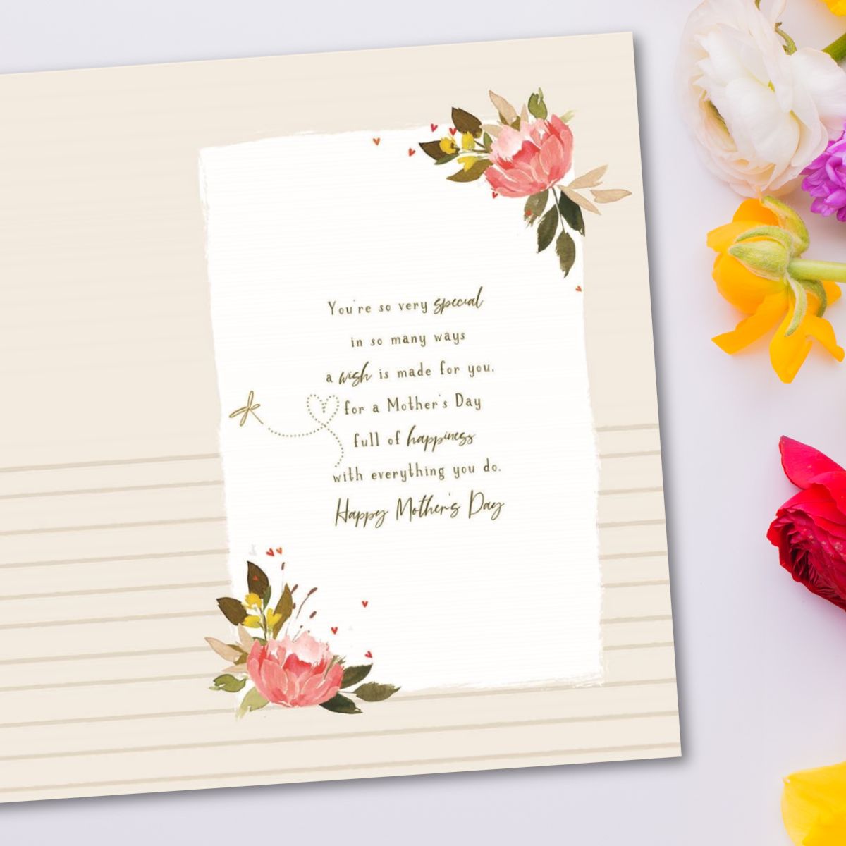 Mother on Mother's Day Card - Skylight Flowers