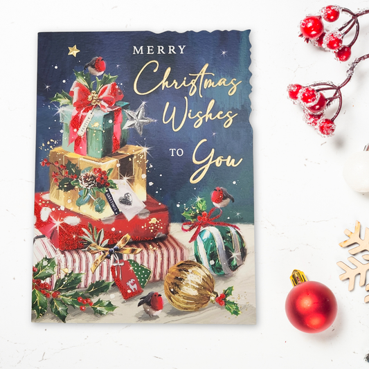 Open Christmas Card - Velvet Gallery Presents