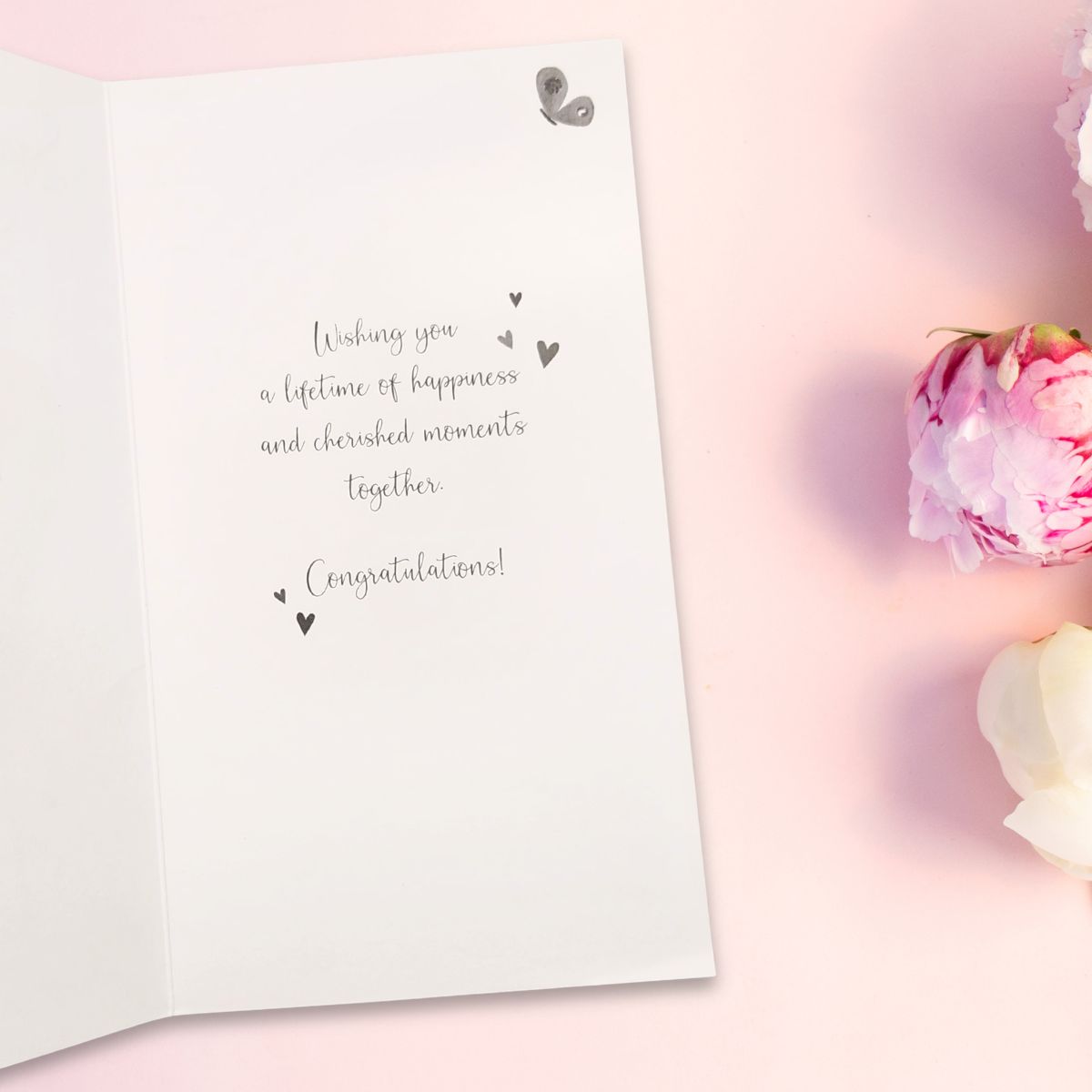 Daughter & Son-In-Law Wedding Anniversary Card - Decoupage Flutes