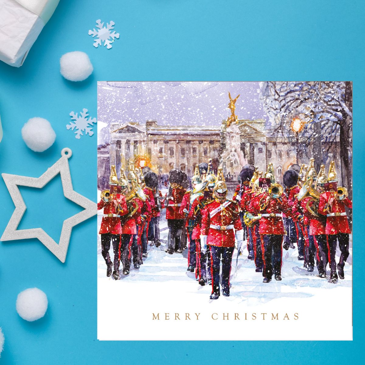 Charity Christmas Cards - 5 x Marching Band