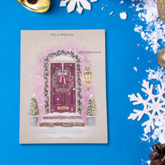 Daughter-In-Law Christmas Card - Purple Door