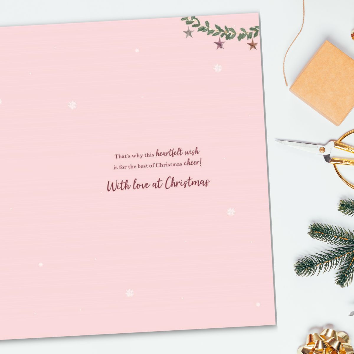 Daughter Christmas Card - Essence Tree