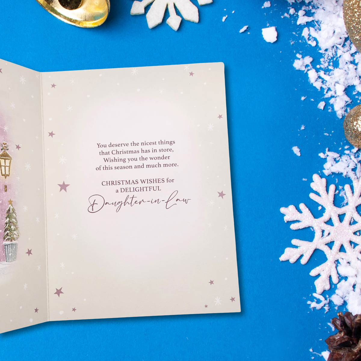 Daughter-In-Law Christmas Card - Purple Door