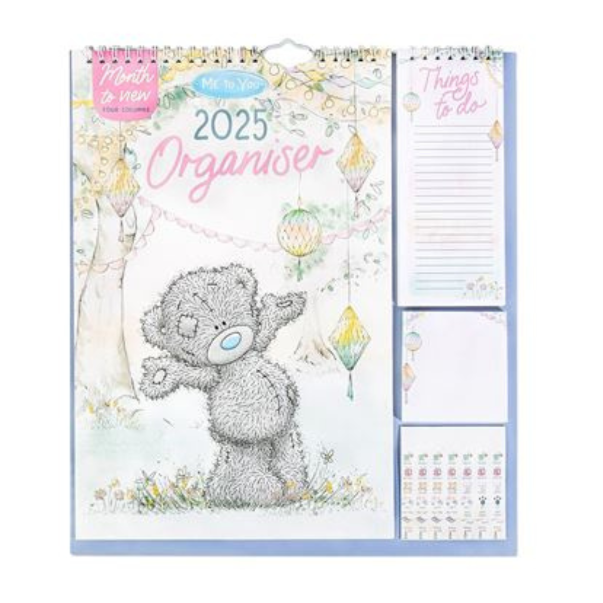 Me To You Family Organiser 2025 - Tatty Teddy Month To View