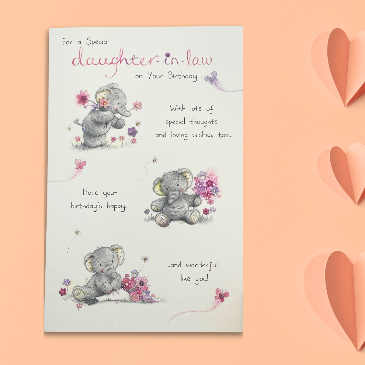 Daughter-In-Law Birthday Card - Elliot & Buttons