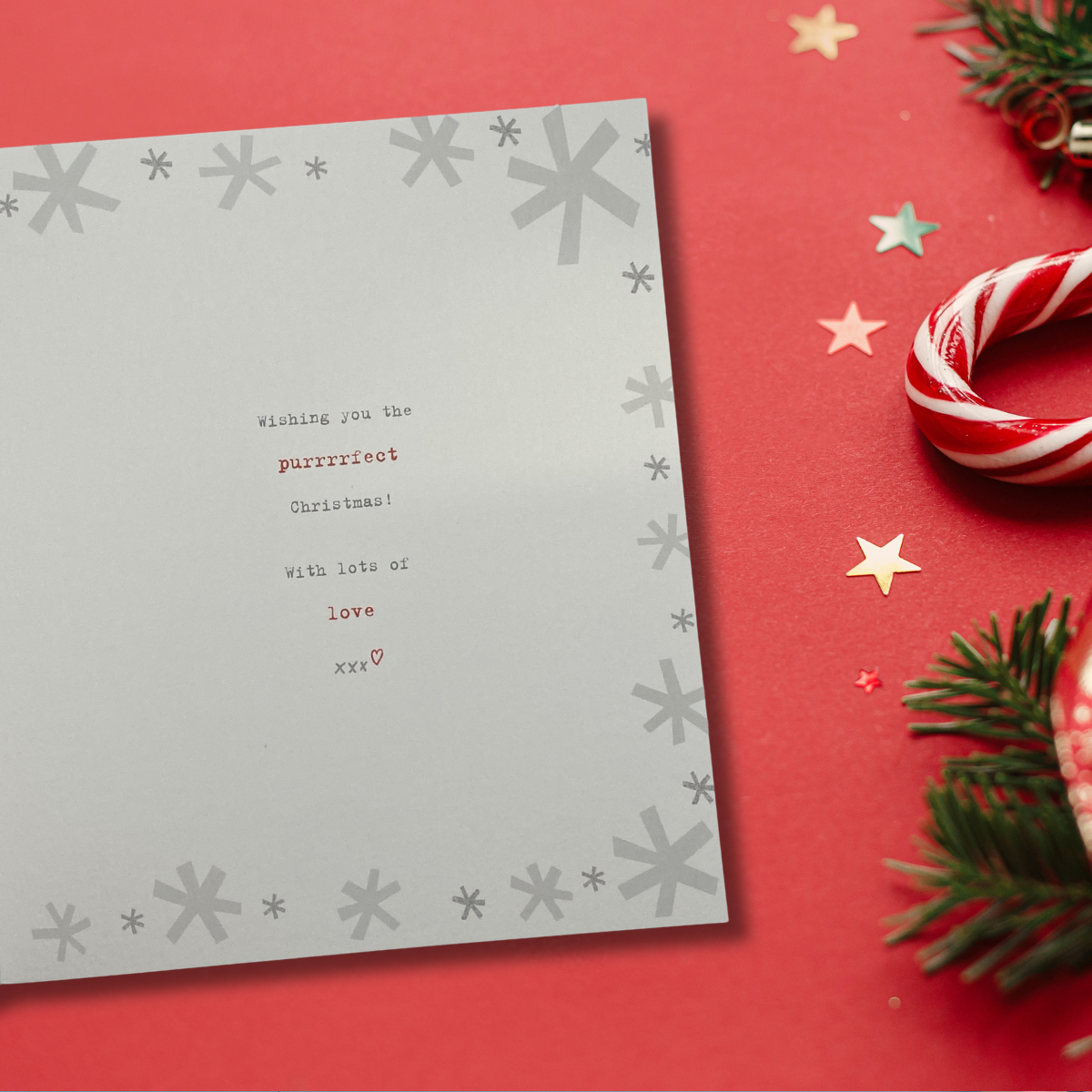 From The Cat Christmas Card - Boofle Bear