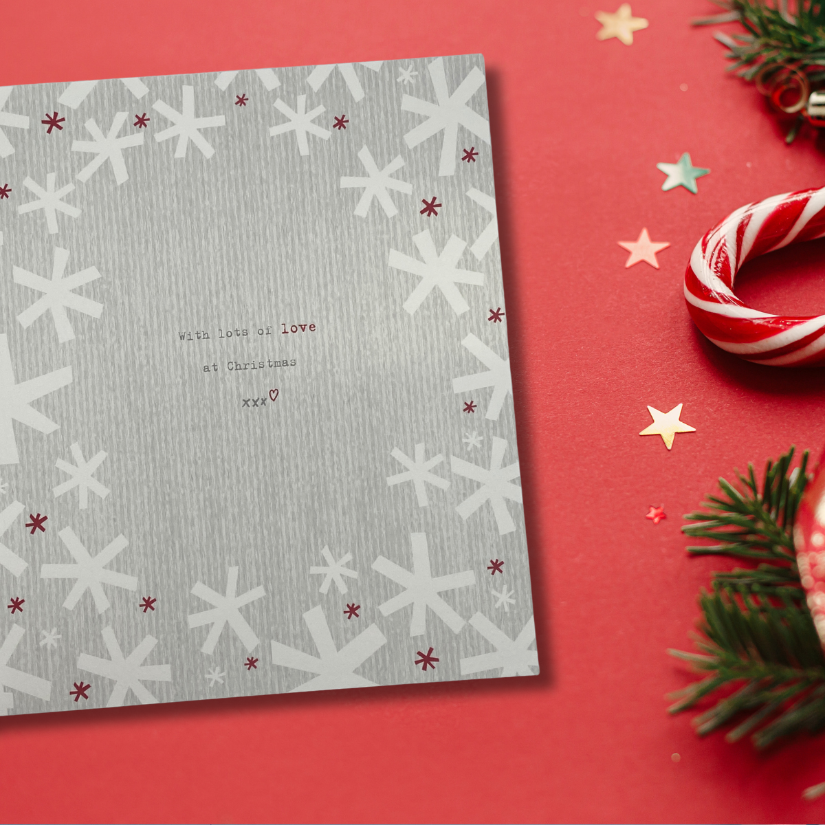 Open Christmas Card - Boofle Bear Ho Ho Ho