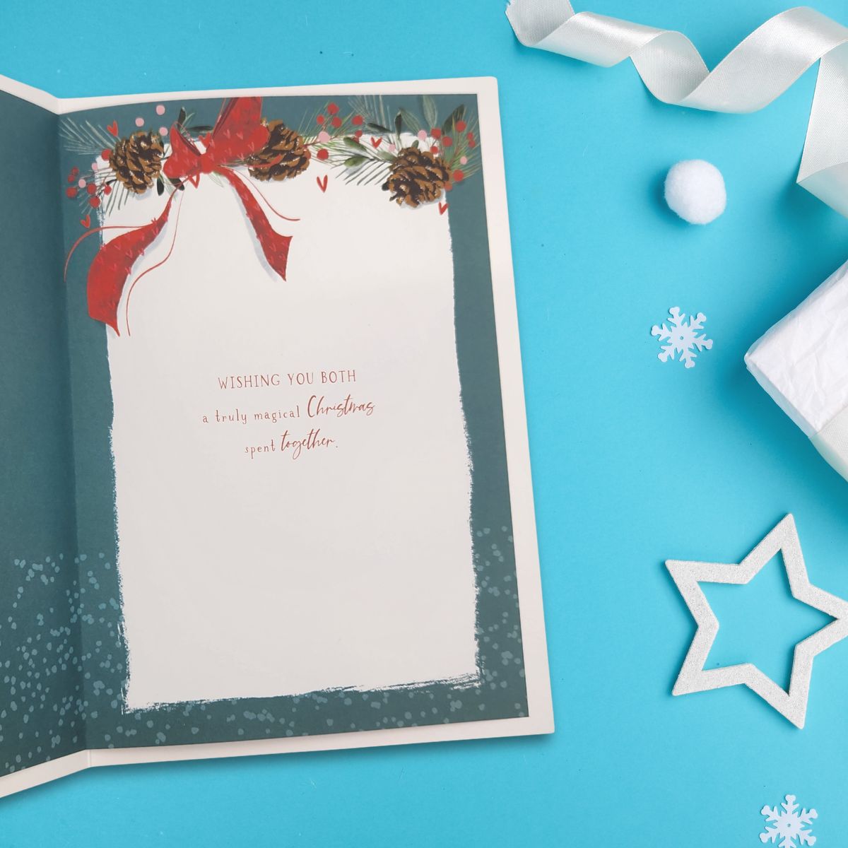Daughter & Boyfriend Christmas Card - Skylight