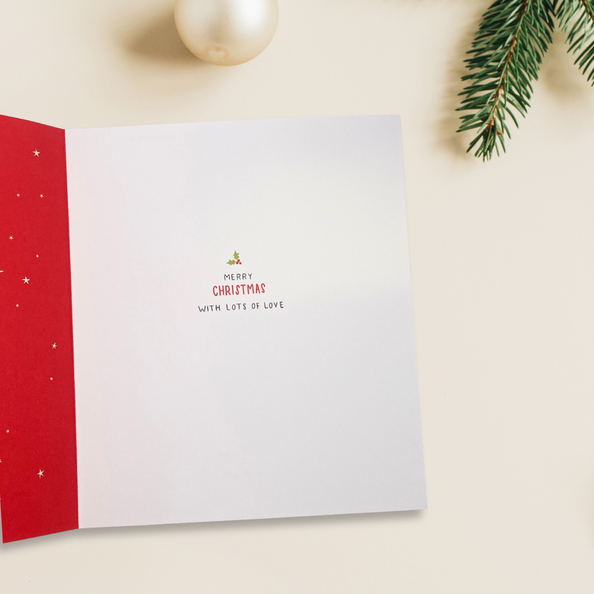 Nana & Grandad Christmas Card - Little Paws