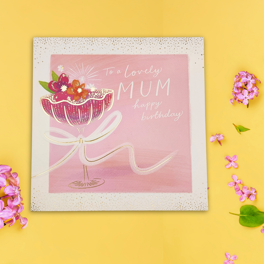 Mum Birthday Card - Cocktail