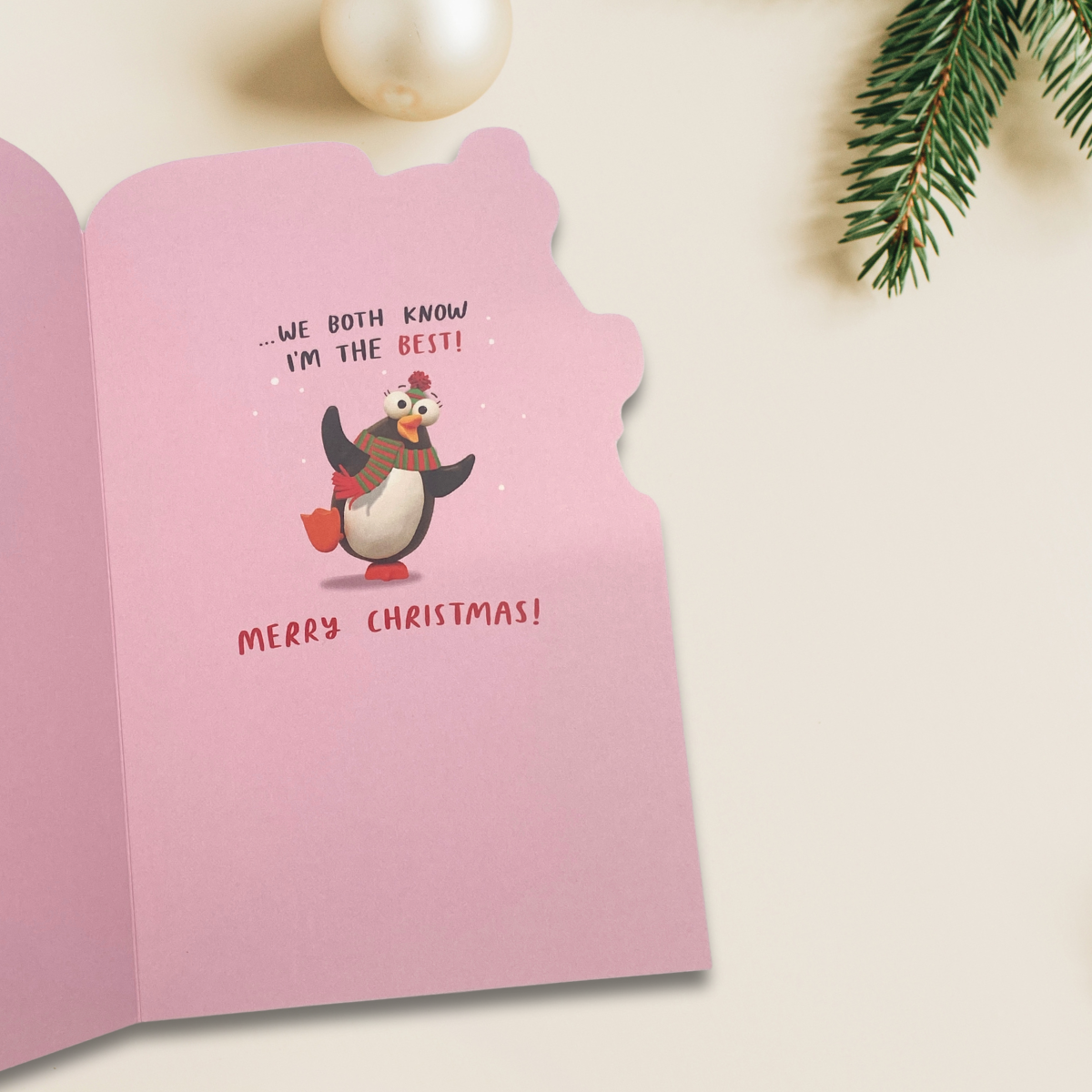 Sister Christmas Card - Crackers Siblings