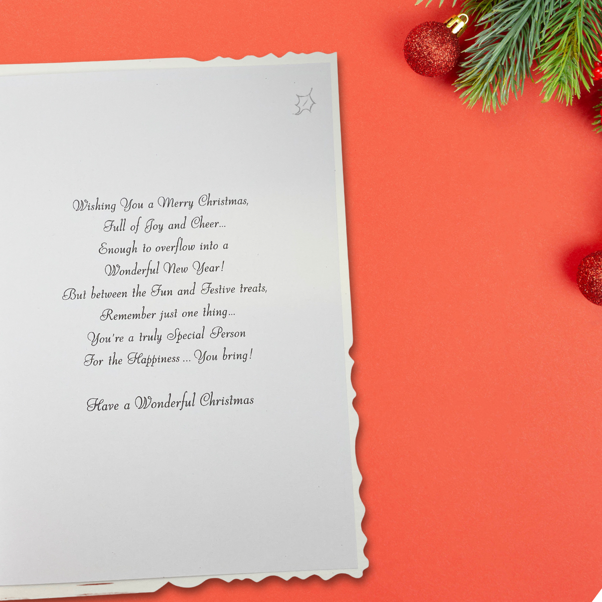 Sister-In-Law Christmas Card - Velvet Festive Table