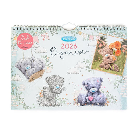 Me To You A4 Calendar 2026 - Month To View Organiser