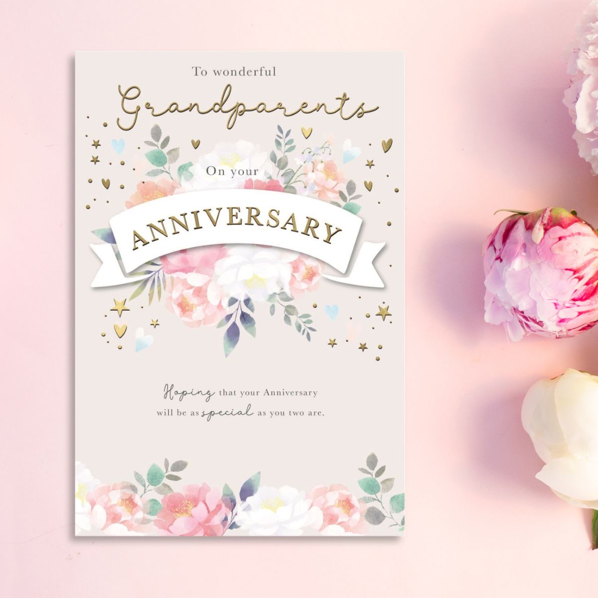 Grandparents Anniversary Card - Special Like You Too