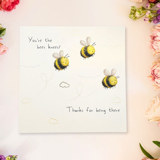 Bramble Moon Birthday Card - Bees