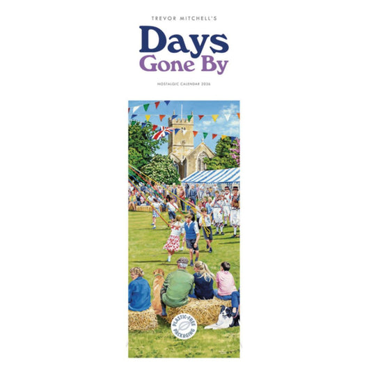 Calendar 2026 - Trevor Mitchell Days Go By Slim