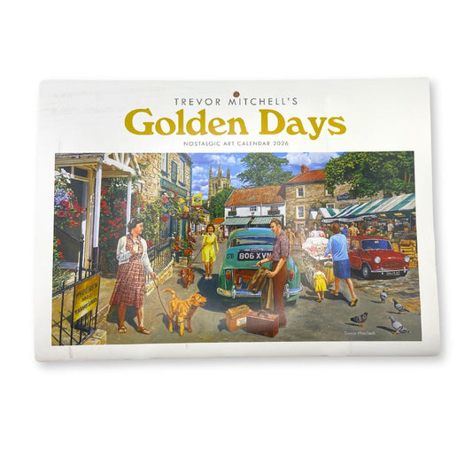 Calendar 2026 - Trevor Mitchell Golden Days A4