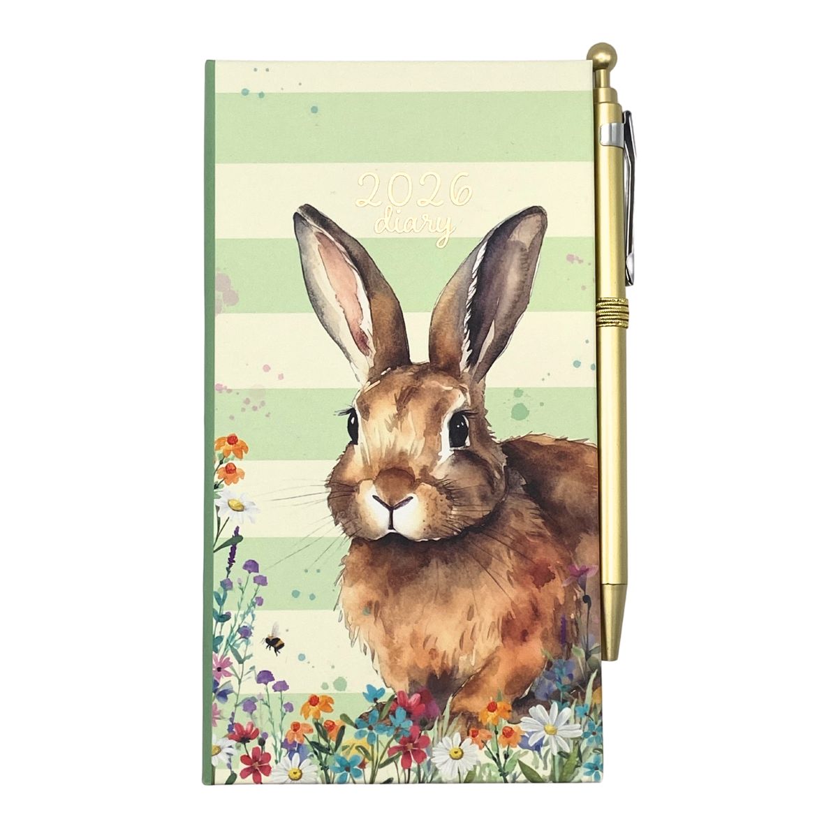 2026 Diary - Cute Bunny & Pen