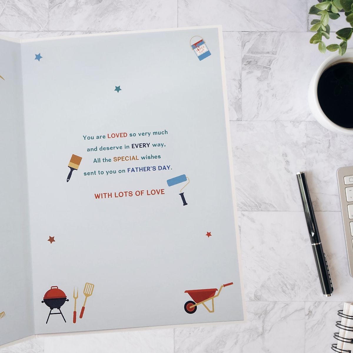 Husband Father's Day Card - Jubilee Super Guy