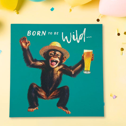 Epic Birthday Card - Born To Be Wild