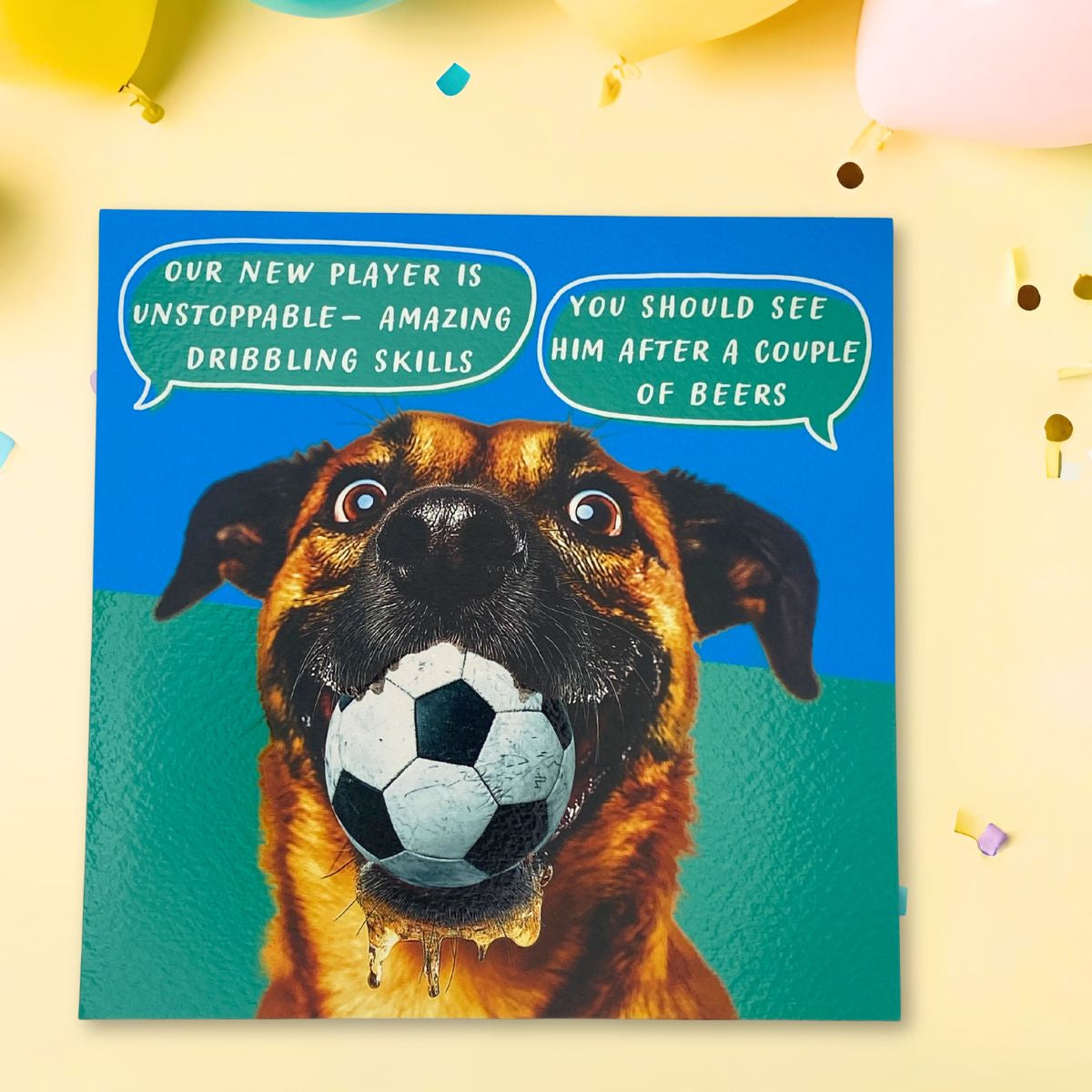 Epic Birthday Card - Dribbling Skills