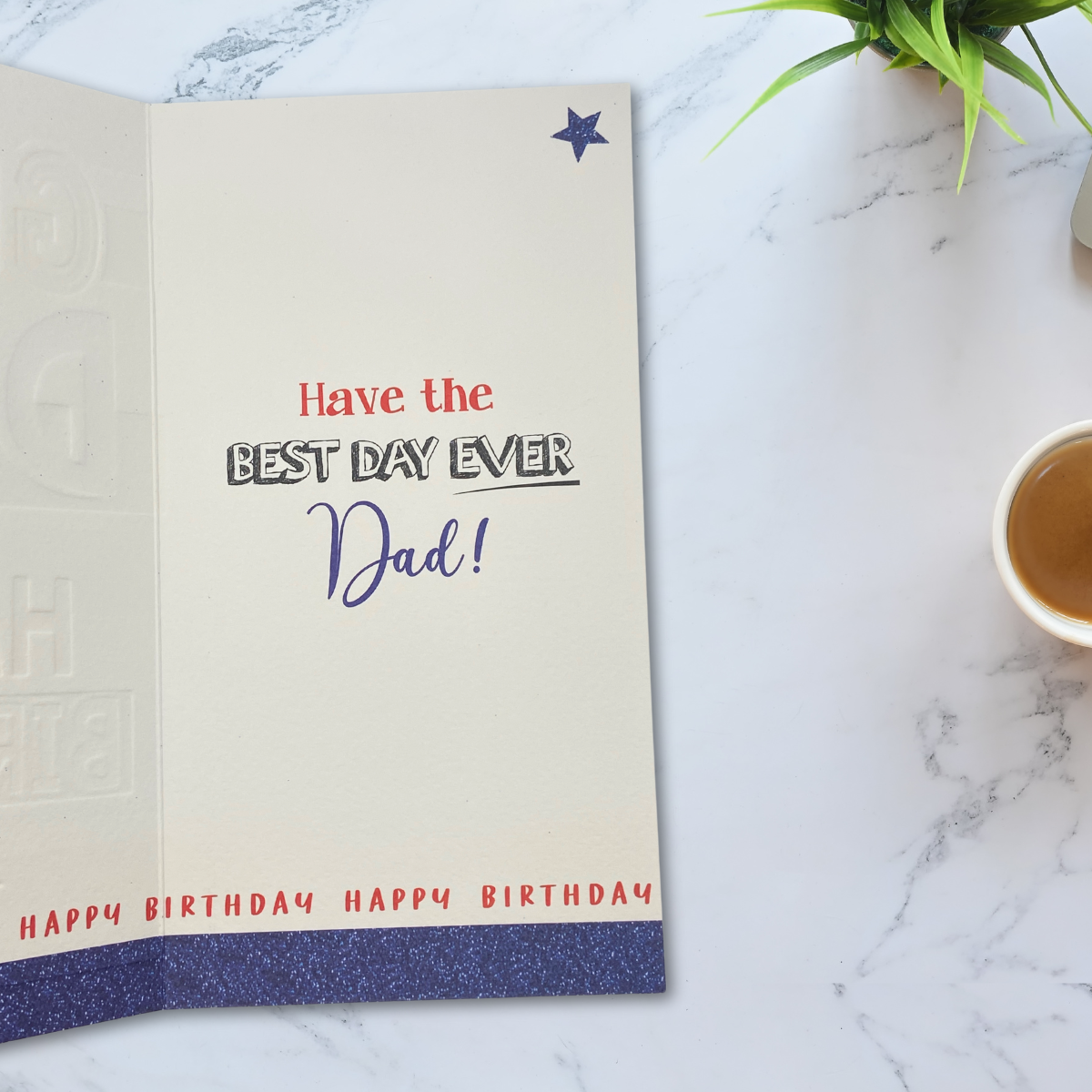 Dad Birthday Card - Signature Great Dad