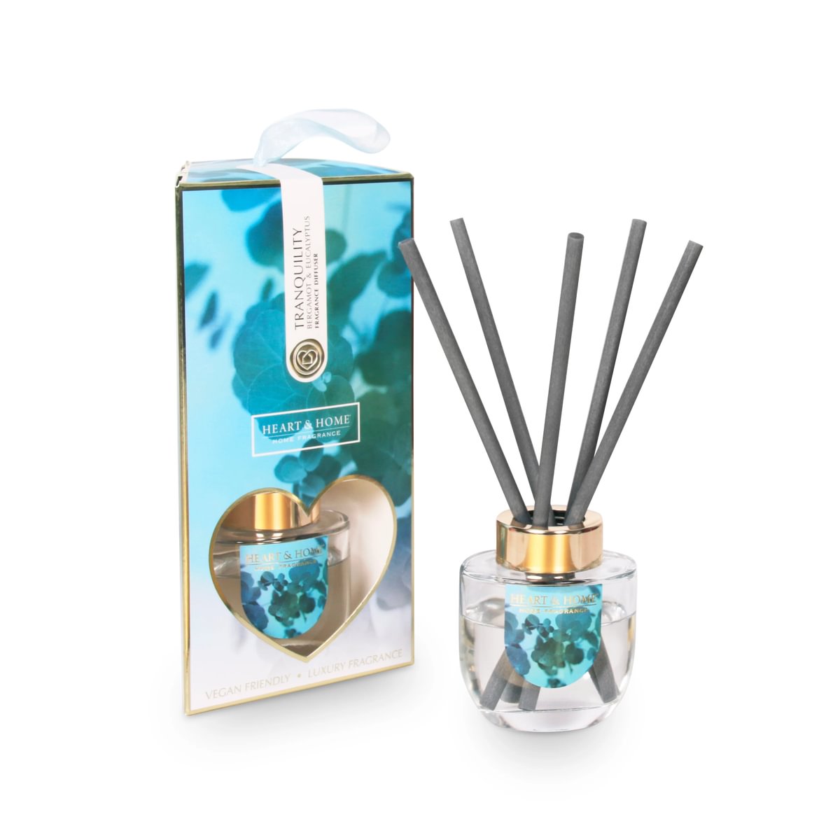 Heart & Home Reed Diffuser 70ml - Tranquility Fragrance