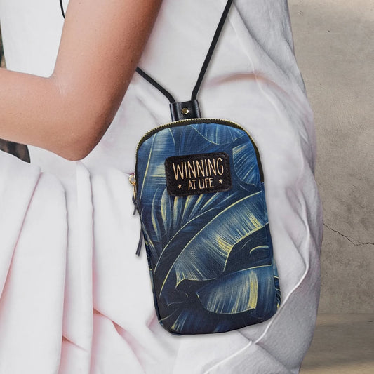 Personalised Mobile Phone Bag - Winning At Life