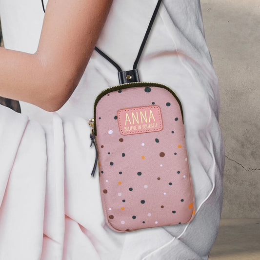 Personalised Mobile Phone Bag - Anna