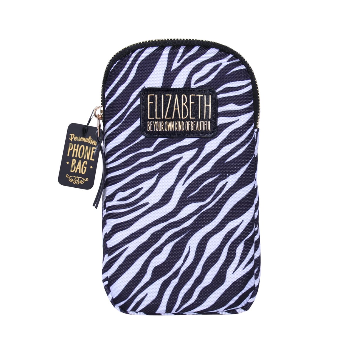 Personalised Mobile Phone Bag - Elizabeth