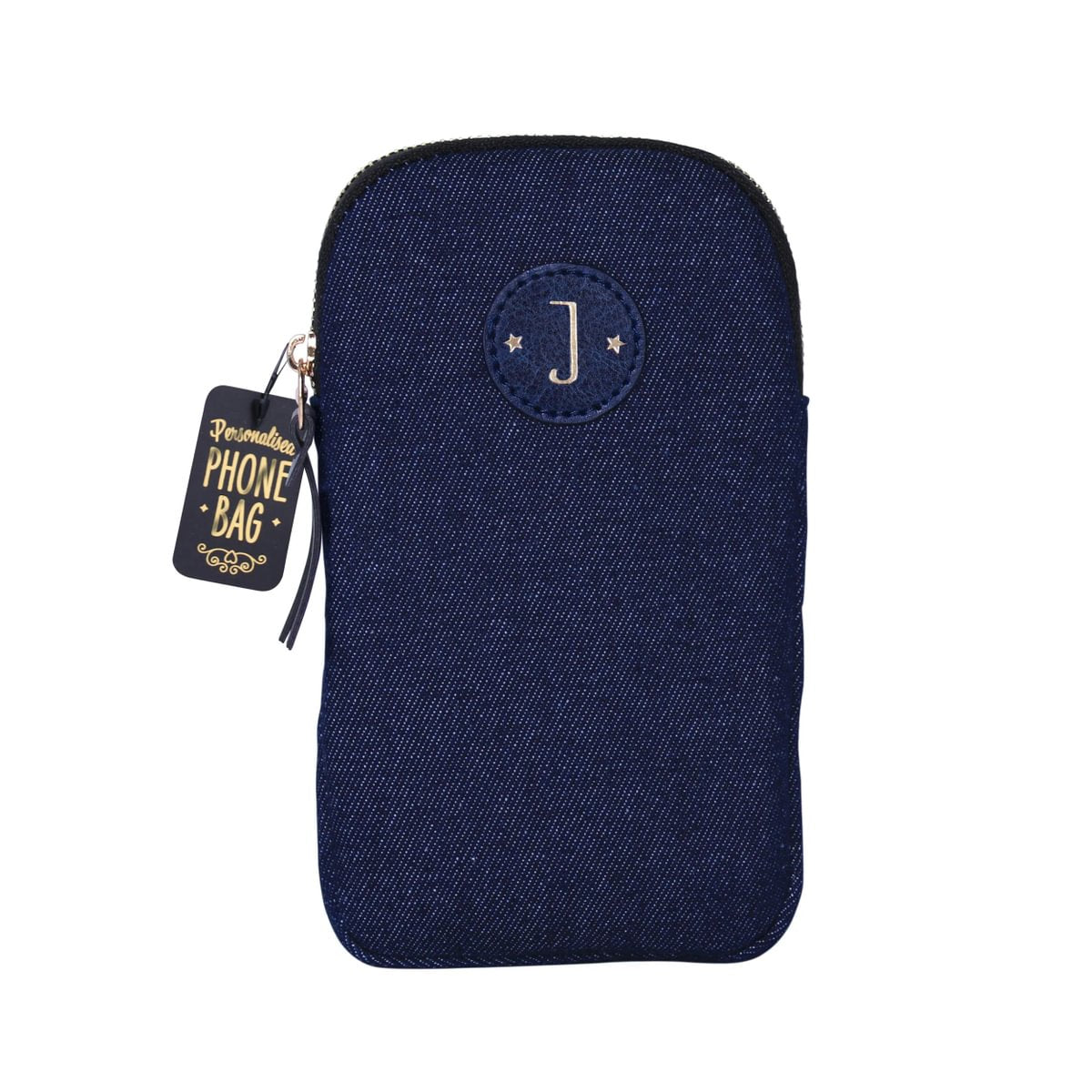 Personalised Mobile Phone Bag - J