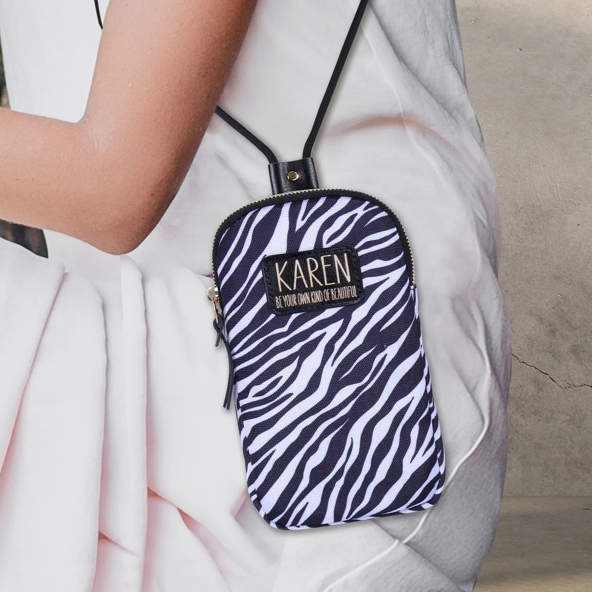 Personalised Mobile Phone Bag - Karen