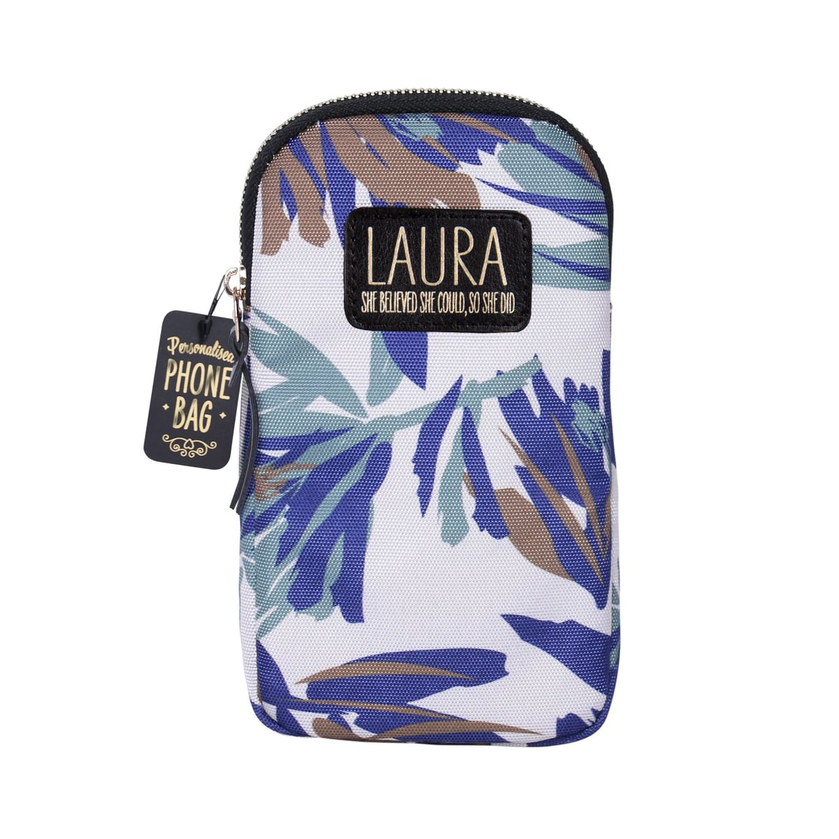 Personalised Mobile Phone Bag - Laura