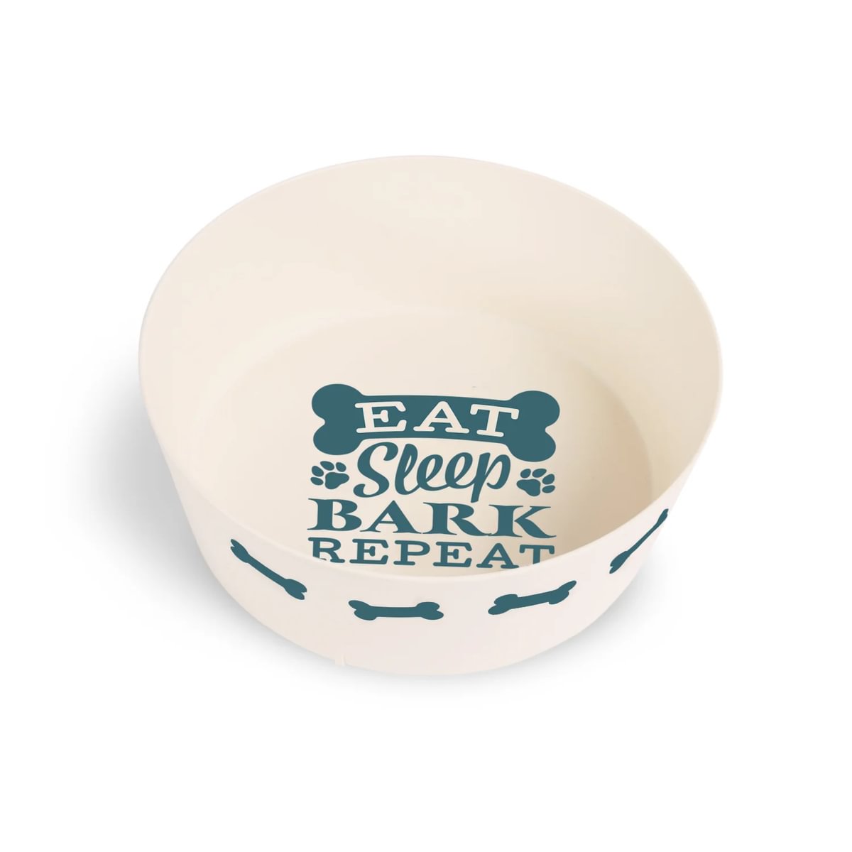 Personalised Dog Bowl - Eat Sleep Bark Repeat