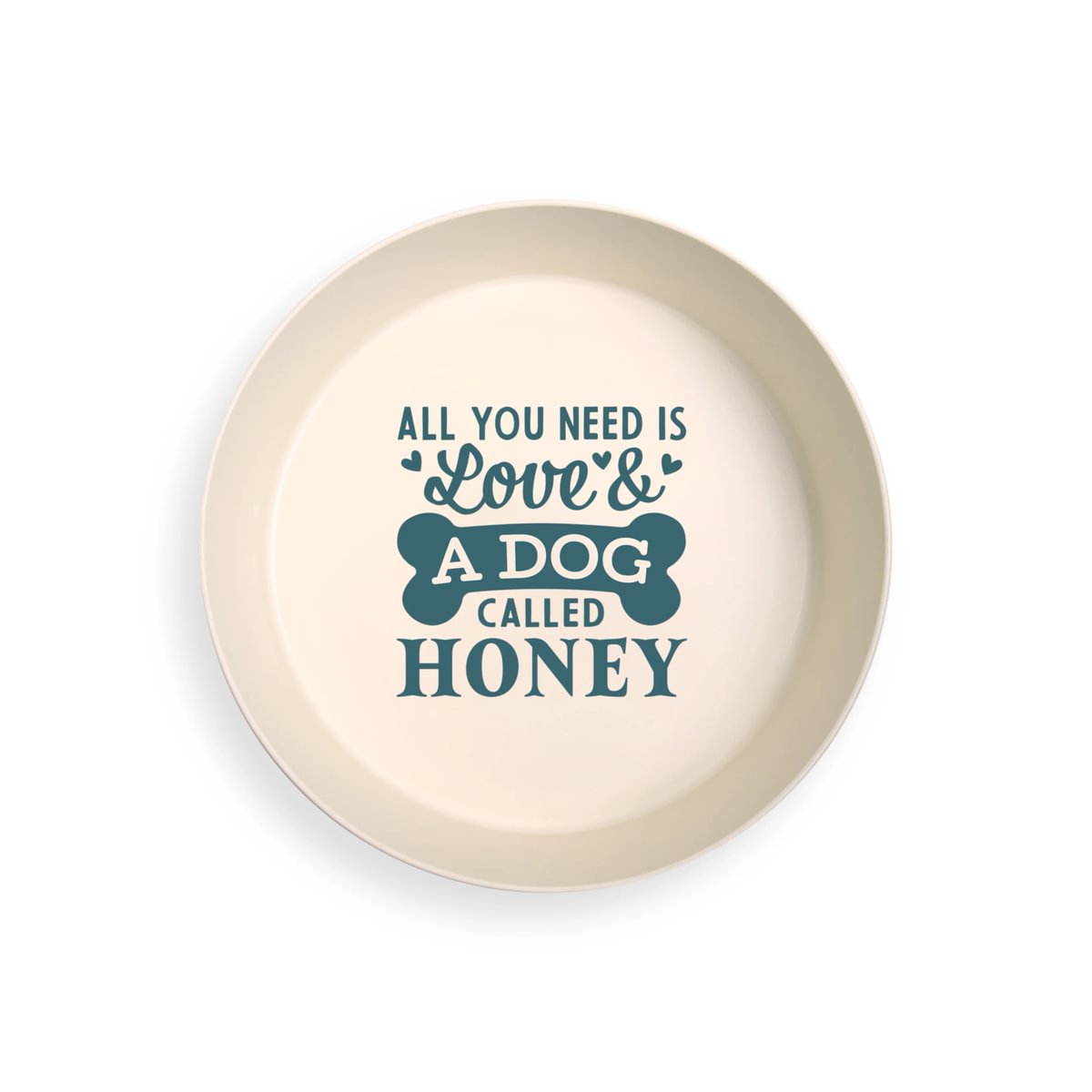 Personalised Dog Bowl - Honey