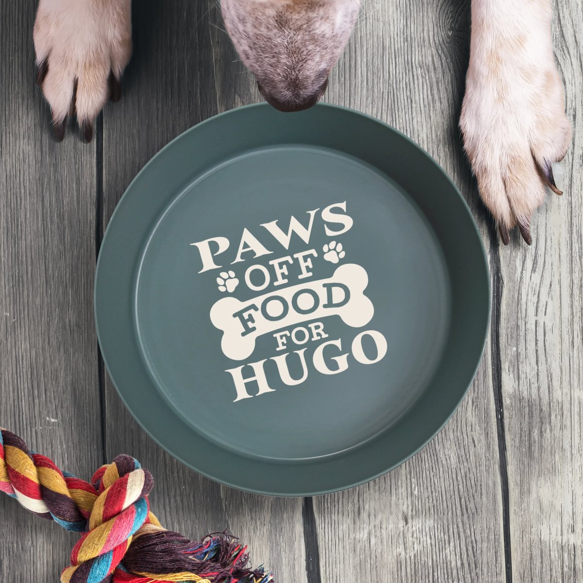 Personalised Dog Bowl - Hugo