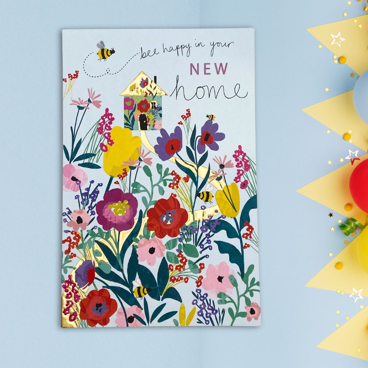 New Home Card - Be Happy