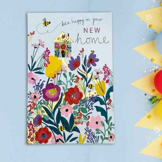 New Home Card - Be Happy