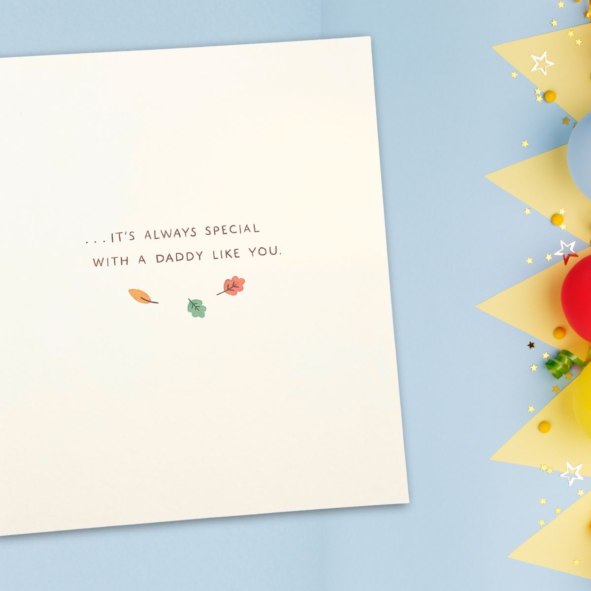 Daddy Birthday Card - Whatever We Do...