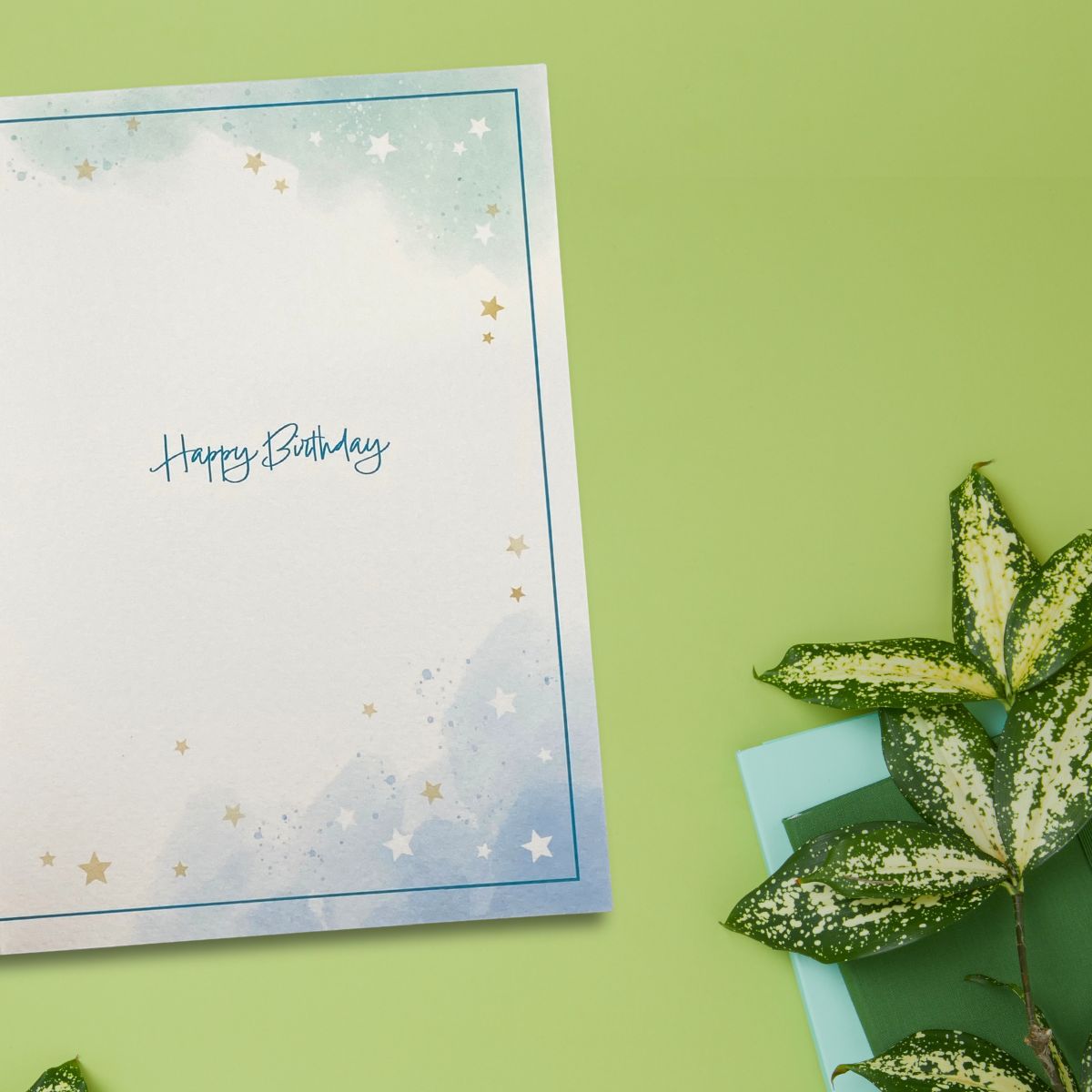 Awash With Colour Birthday Card - Classic Car