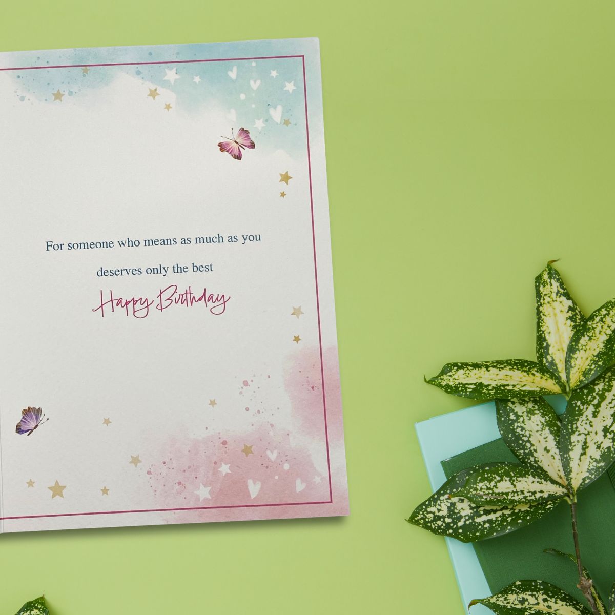 Awash With Colour Birthday Card - Presents