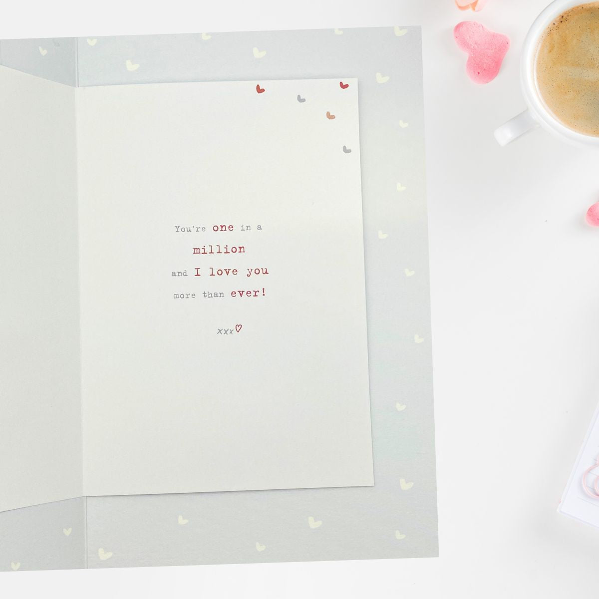 Husband Anniversary Card - Boofle Bear Heart Of Hearts