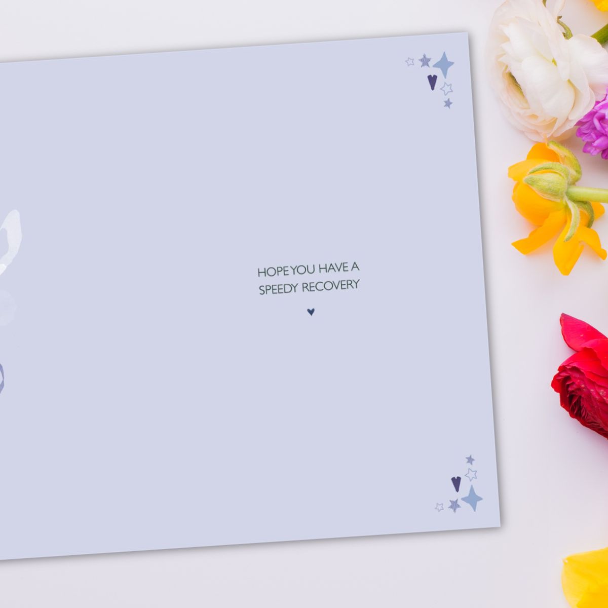 Get Well Soon Card - Make Your Wish Hug In A Mug